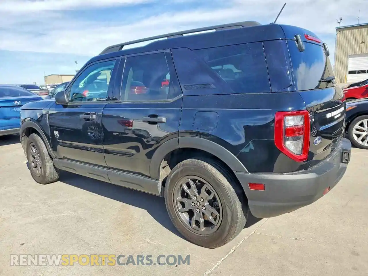 2 Photograph of a damaged car 3FMCR9B67MRB00865 FORD BRONCO 2021