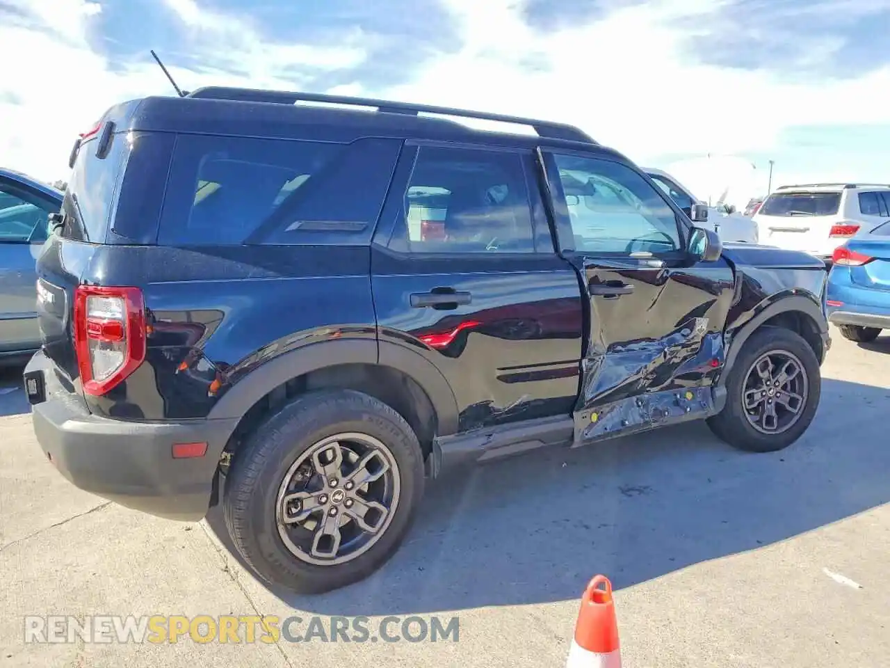 3 Photograph of a damaged car 3FMCR9B67MRB00865 FORD BRONCO 2021