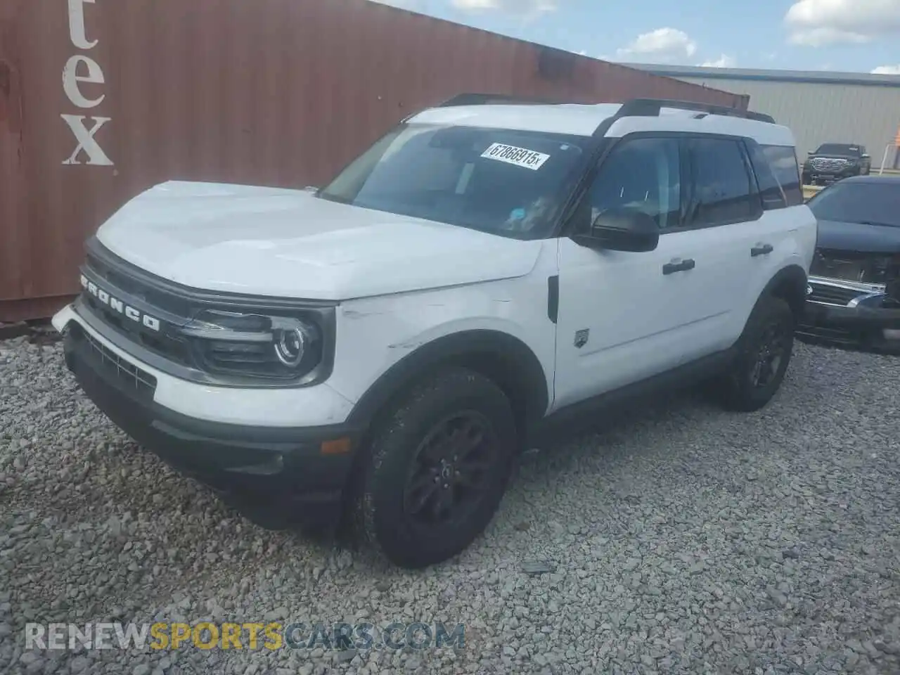 1 Photograph of a damaged car 3FMCR9B67MRB19898 FORD BRONCO 2021