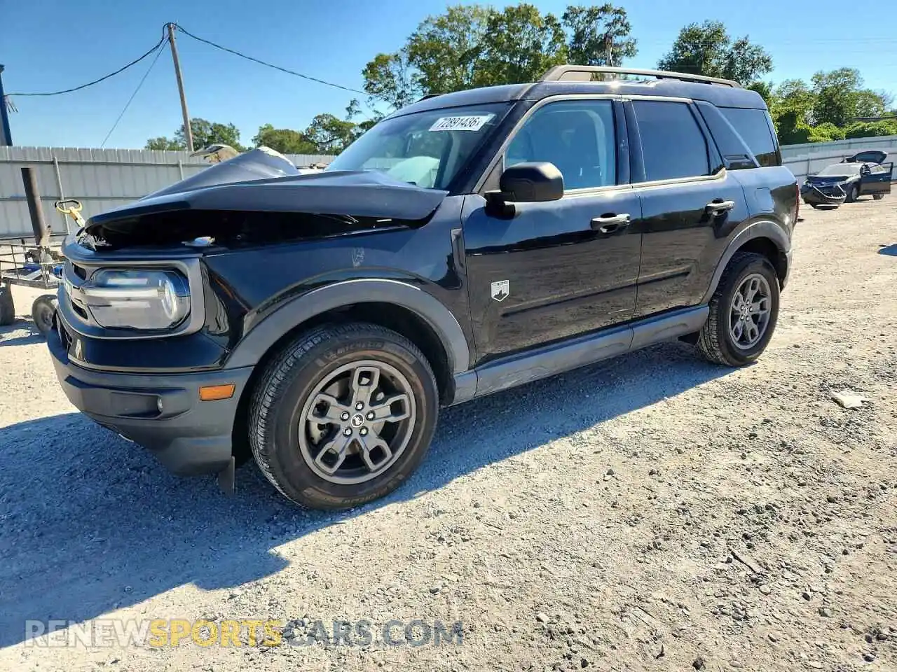 1 Photograph of a damaged car 3FMCR9B68MRA17610 FORD BRONCO 2021