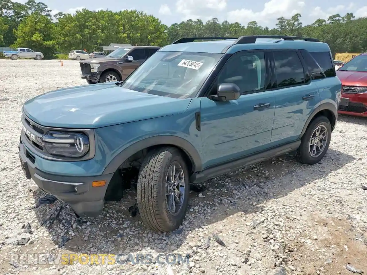 1 Photograph of a damaged car 3FMCR9B68MRA53197 FORD BRONCO 2021