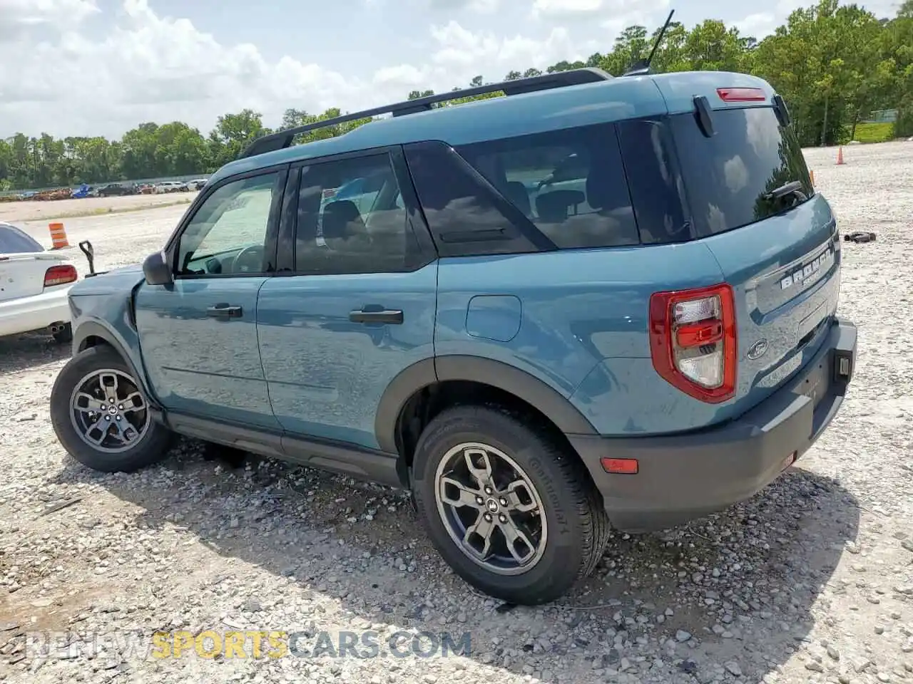 2 Photograph of a damaged car 3FMCR9B68MRA53197 FORD BRONCO 2021
