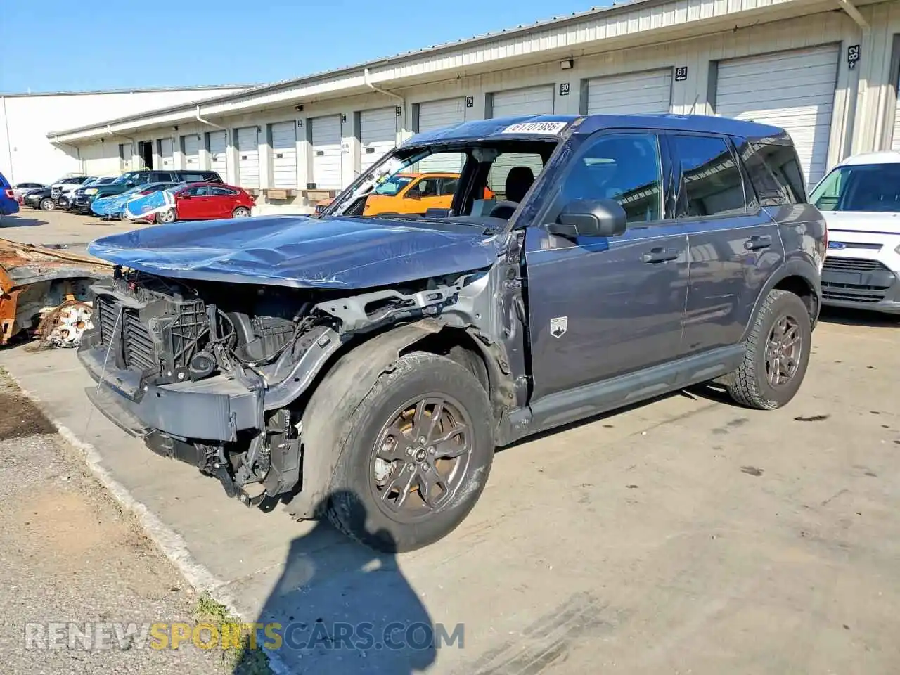 1 fotografías del automóvil dañado 3FMCR9B68MRA60425 FORD BRONCO 2021