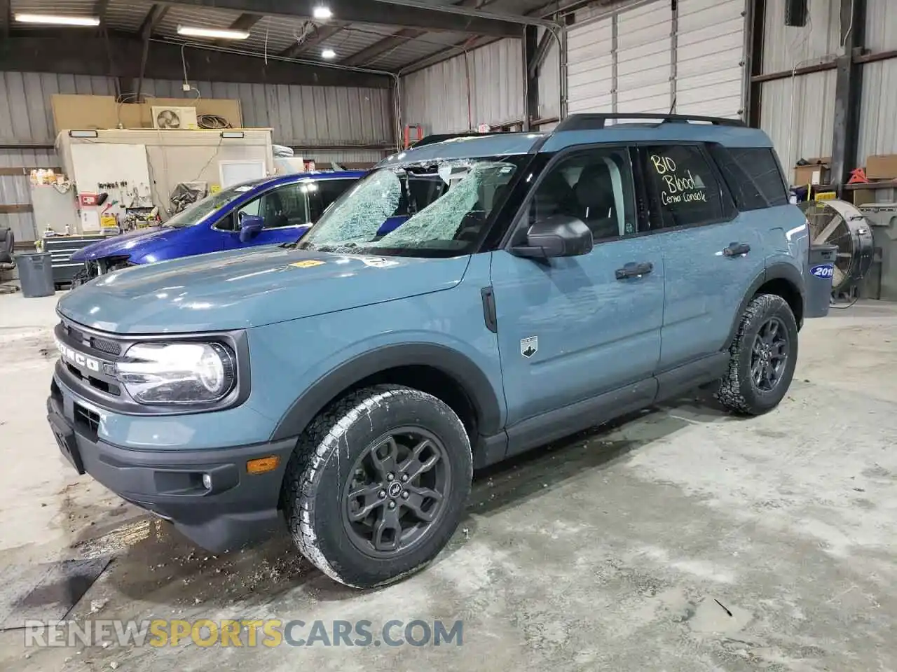 1 Photograph of a damaged car 3FMCR9B68MRB18887 FORD BRONCO 2021