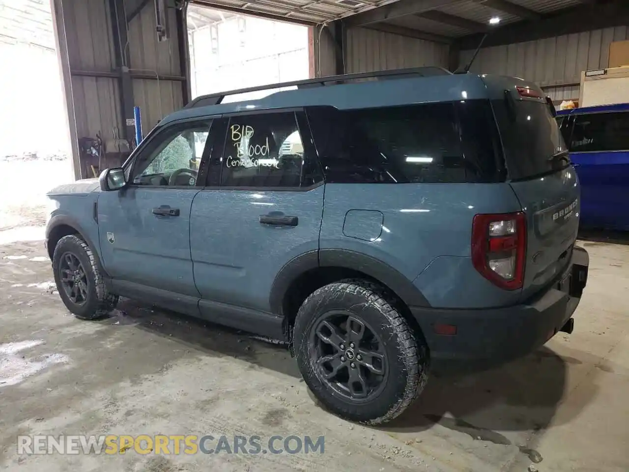2 Photograph of a damaged car 3FMCR9B68MRB18887 FORD BRONCO 2021