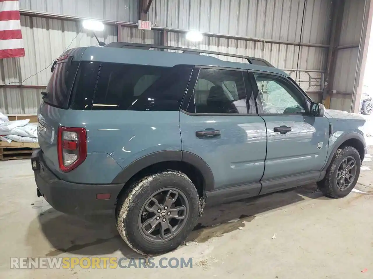 3 Photograph of a damaged car 3FMCR9B68MRB18887 FORD BRONCO 2021