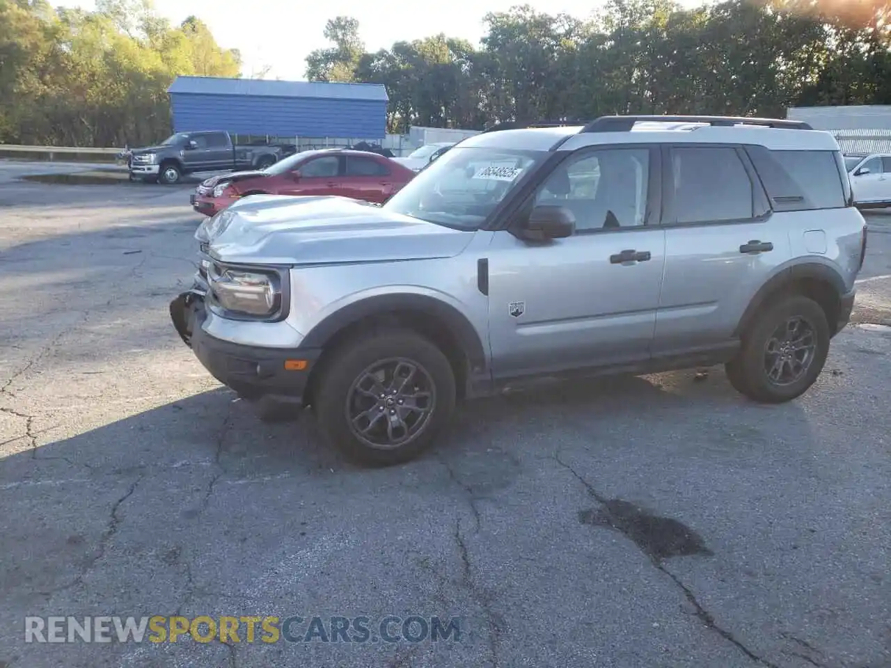 1 Photograph of a damaged car 3FMCR9B68MRB36323 FORD BRONCO 2021