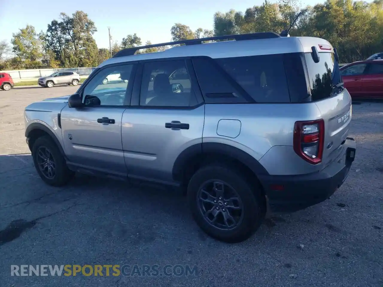 2 Photograph of a damaged car 3FMCR9B68MRB36323 FORD BRONCO 2021