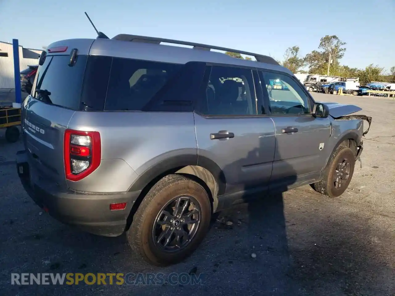 3 Photograph of a damaged car 3FMCR9B68MRB36323 FORD BRONCO 2021