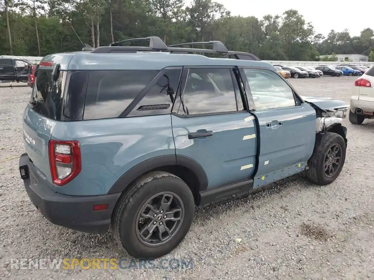 3 Photograph of a damaged car 3FMCR9B69MRA38868 FORD BRONCO 2021