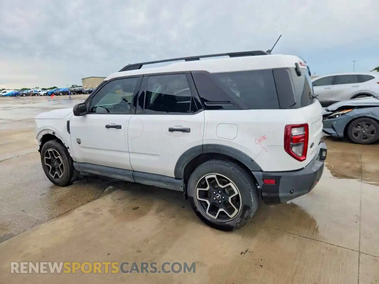 2 Photograph of a damaged car 3FMCR9B69MRA52642 FORD BRONCO 2021