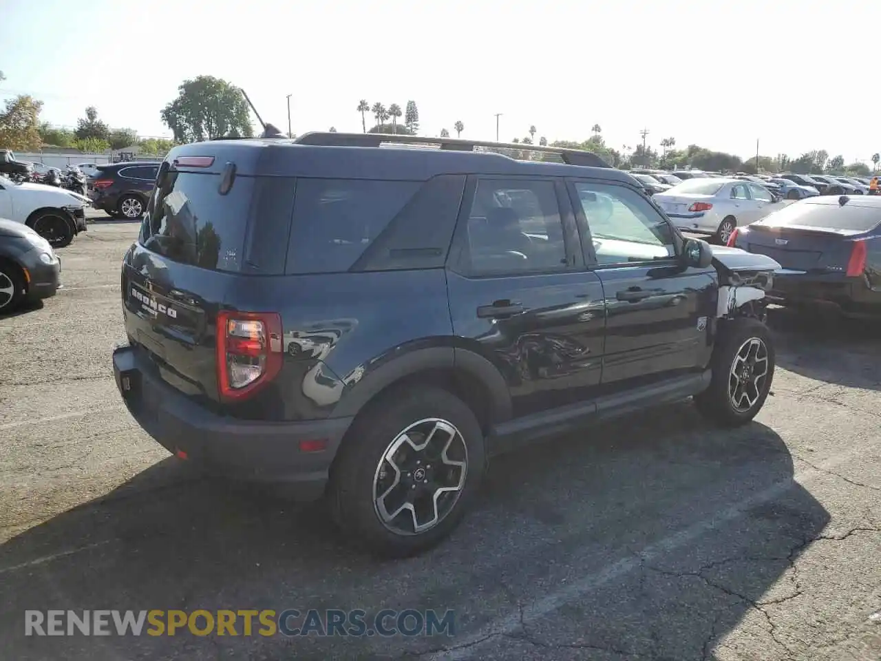 3 fotografías del automóvil dañado 3FMCR9B69MRA53385 FORD BRONCO 2021
