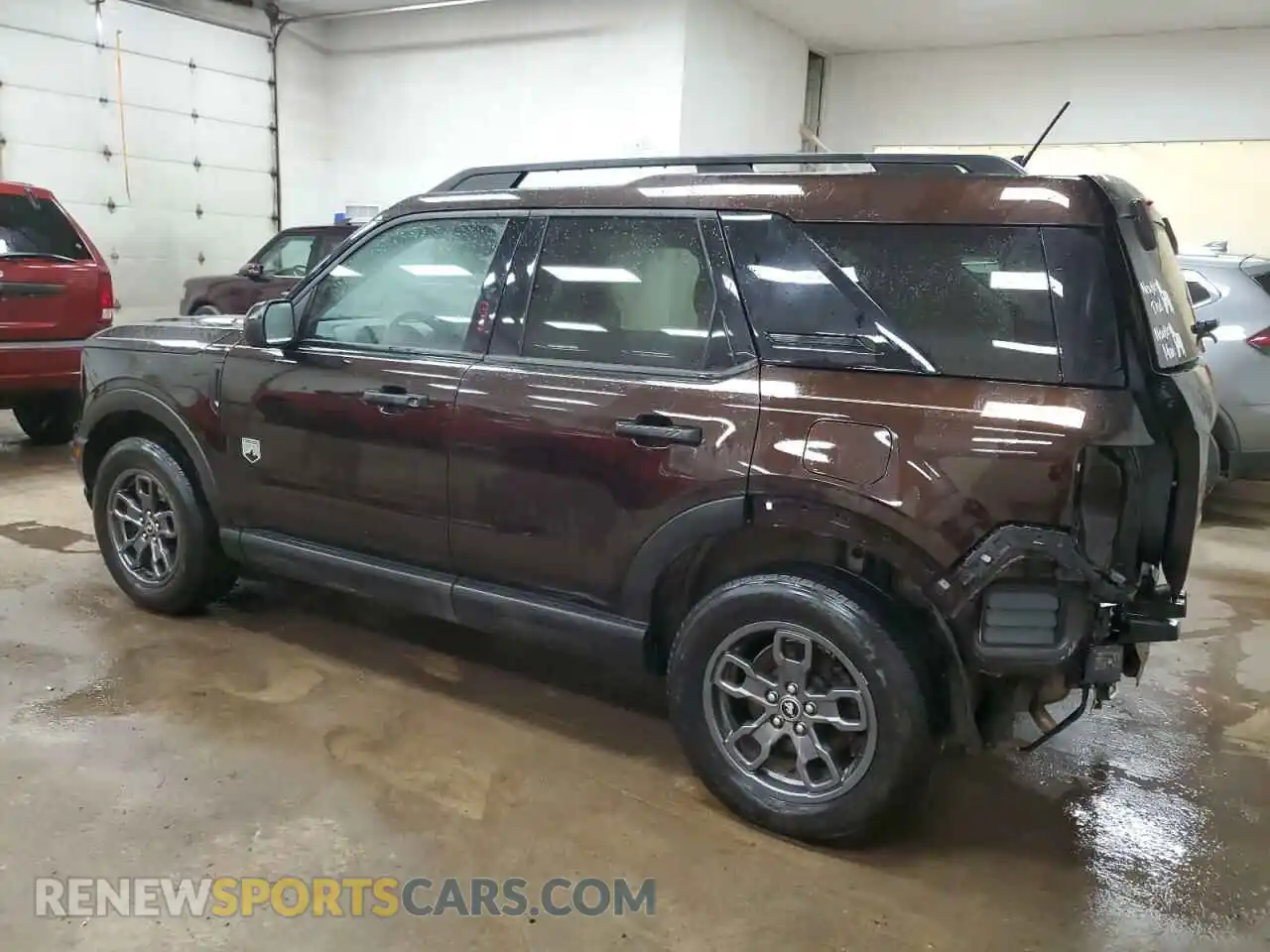 2 Photograph of a damaged car 3FMCR9B69MRA63270 FORD BRONCO 2021