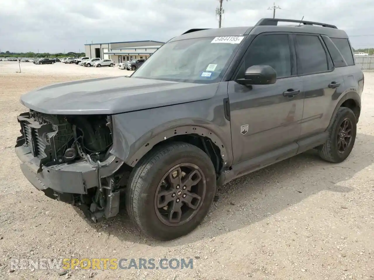1 Photograph of a damaged car 3FMCR9B69MRA63494 FORD BRONCO 2021