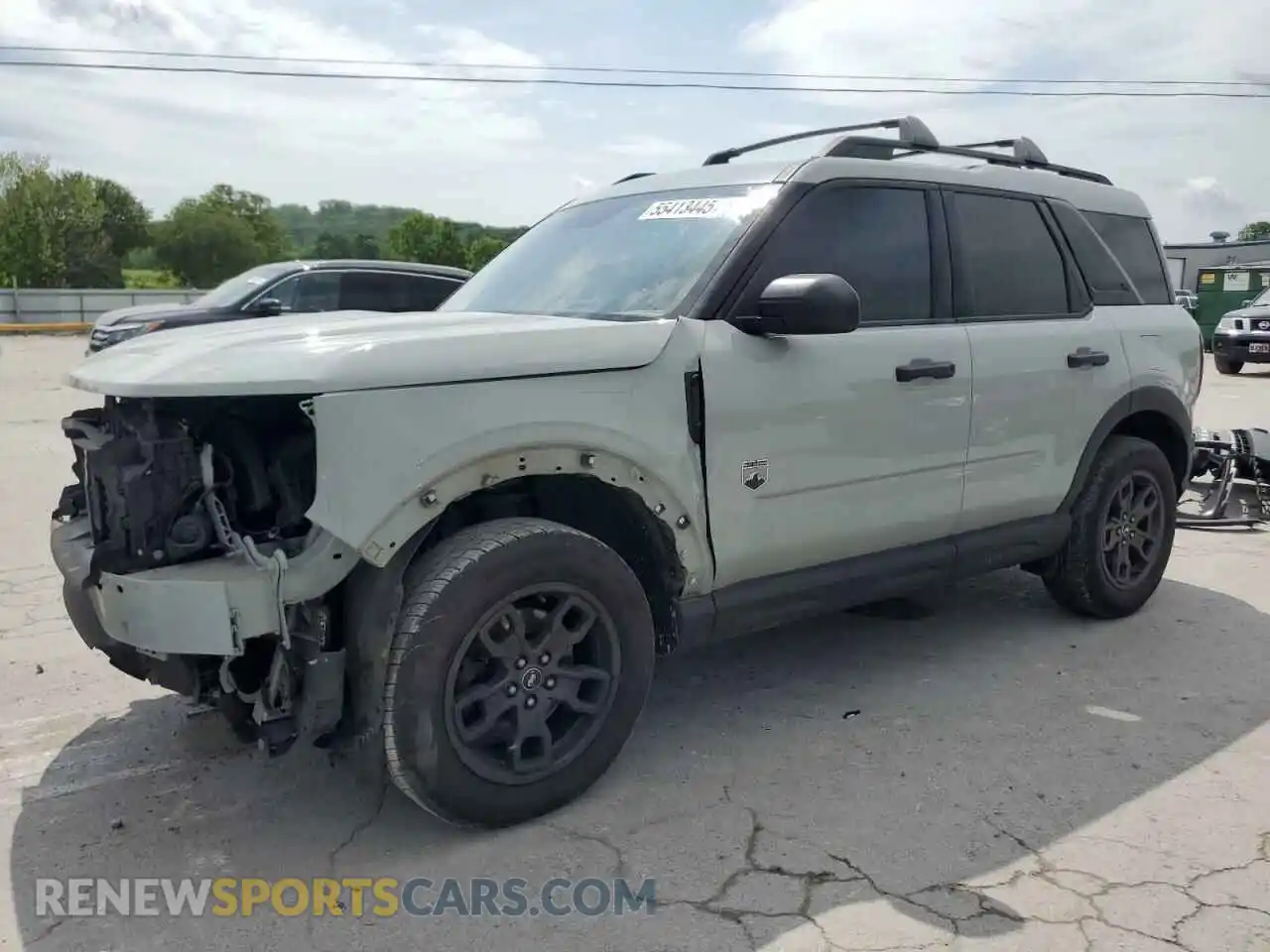 1 Photograph of a damaged car 3FMCR9B69MRA88878 FORD BRONCO 2021
