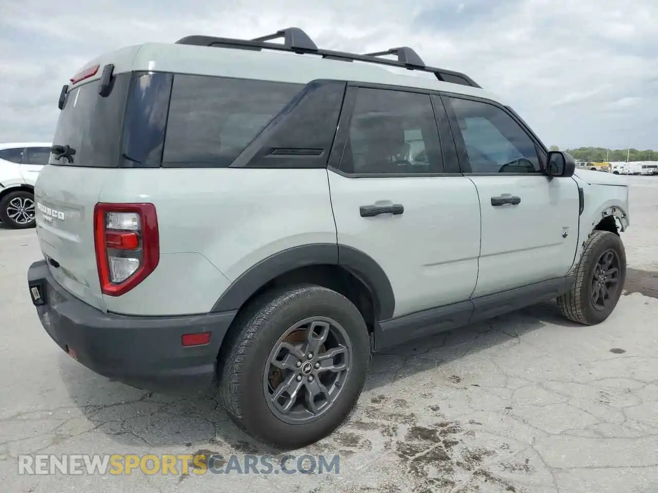3 Photograph of a damaged car 3FMCR9B69MRA88878 FORD BRONCO 2021