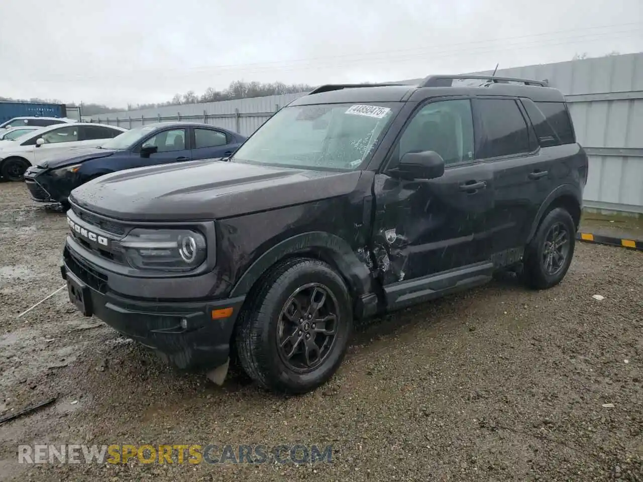 1 Photograph of a damaged car 3FMCR9B69MRB04593 FORD BRONCO 2021