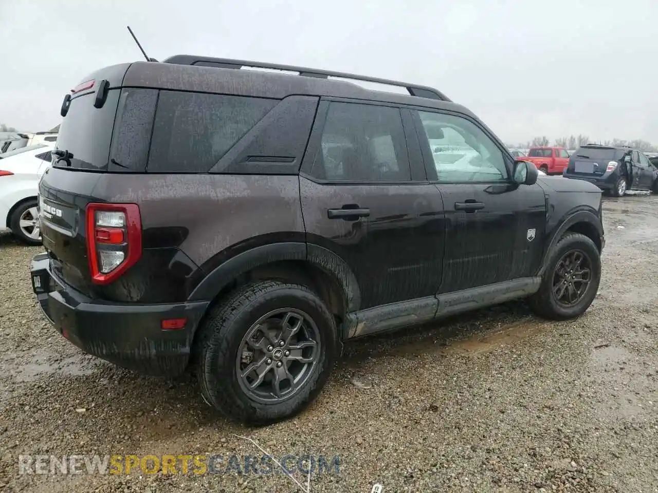 3 Photograph of a damaged car 3FMCR9B69MRB04593 FORD BRONCO 2021