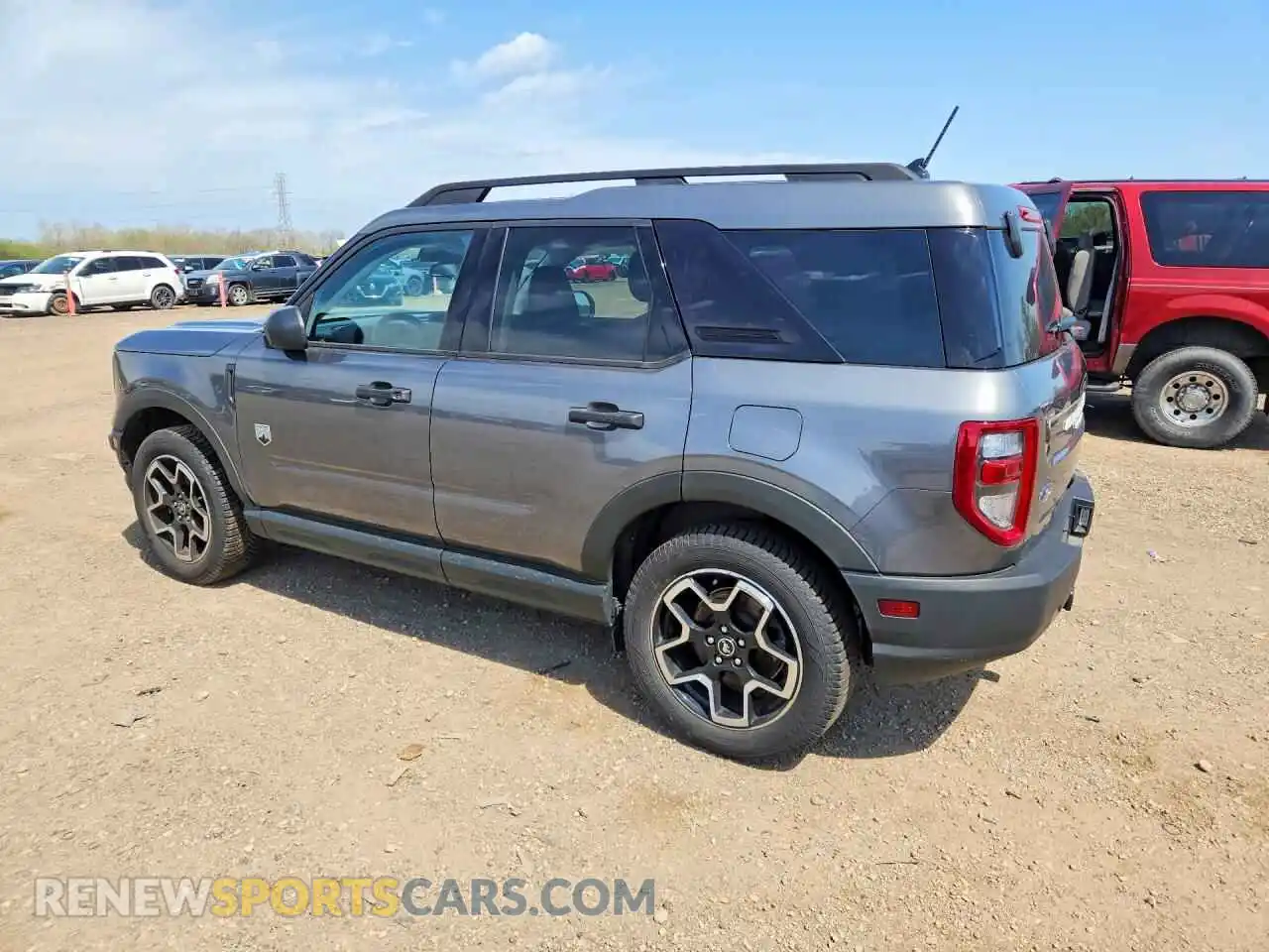 2 Photograph of a damaged car 3FMCR9B69MRB09549 FORD BRONCO 2021