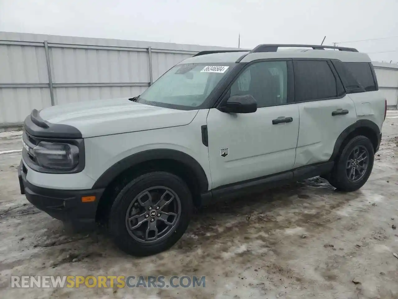 1 Photograph of a damaged car 3FMCR9B69MRB15528 FORD BRONCO 2021