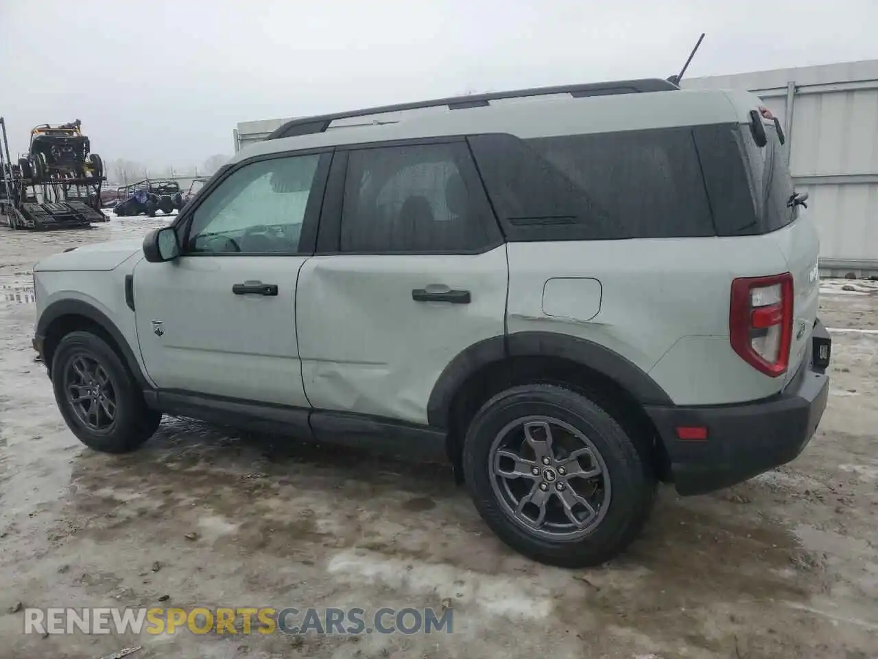 2 Photograph of a damaged car 3FMCR9B69MRB15528 FORD BRONCO 2021