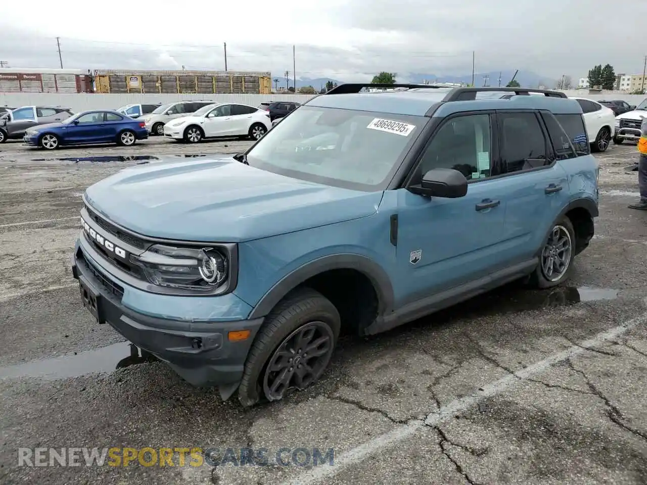 1 Photograph of a damaged car 3FMCR9B69MRB20633 FORD BRONCO 2021