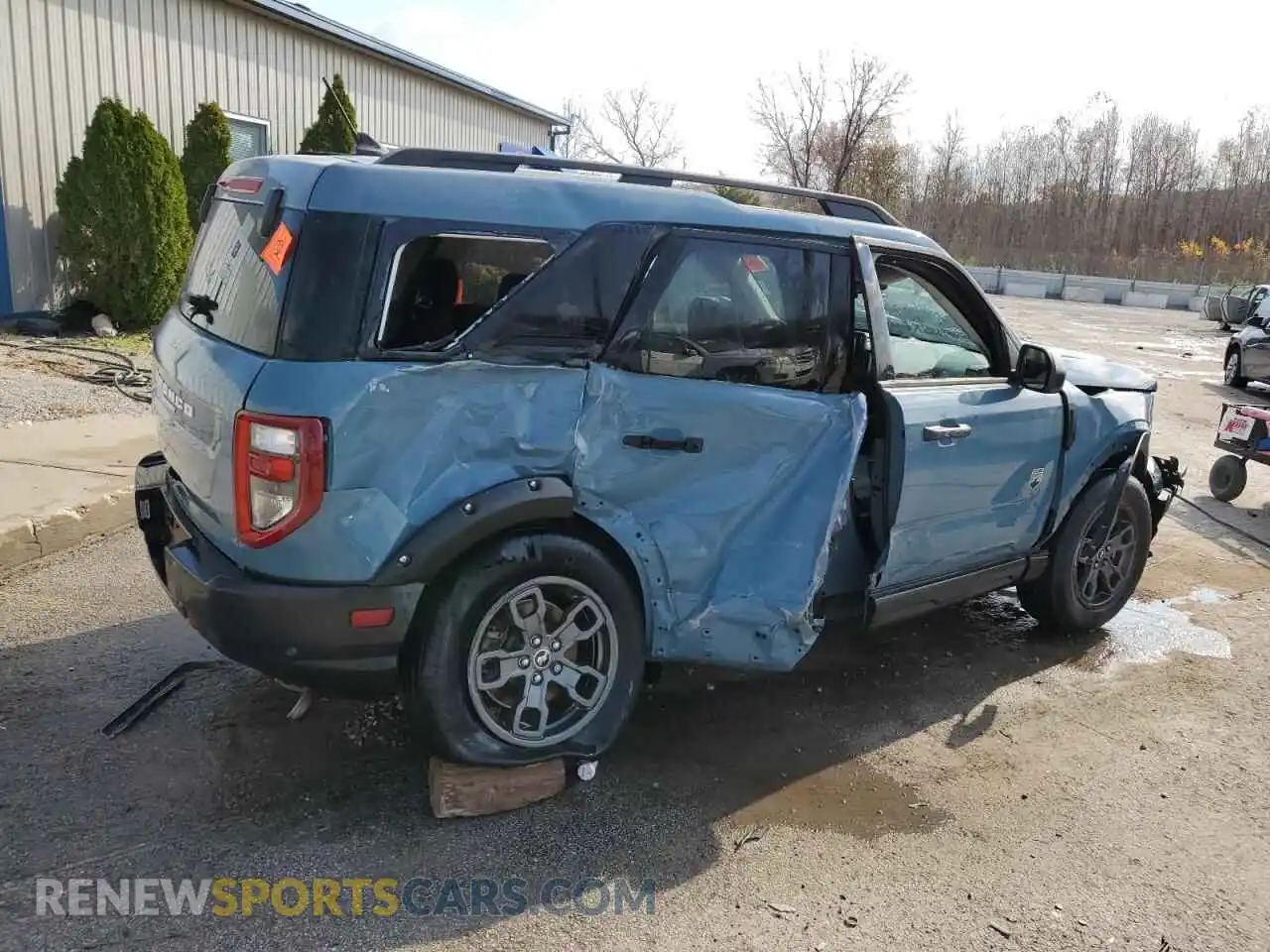 3 Photograph of a damaged car 3FMCR9B69MRB33592 FORD BRONCO 2021