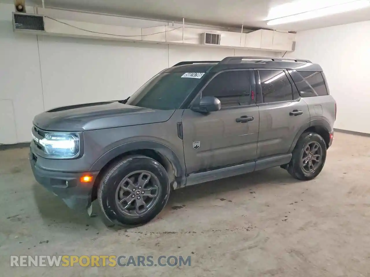 1 Photograph of a damaged car 3FMCR9B69MRB35004 FORD BRONCO 2021