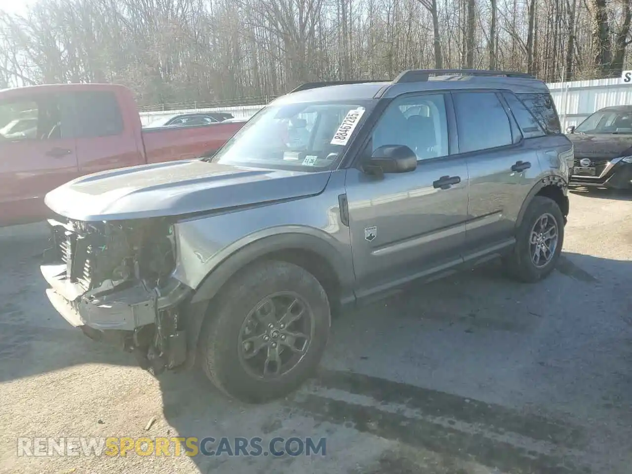 1 Photograph of a damaged car 3FMCR9B69MRB38940 FORD BRONCO 2021
