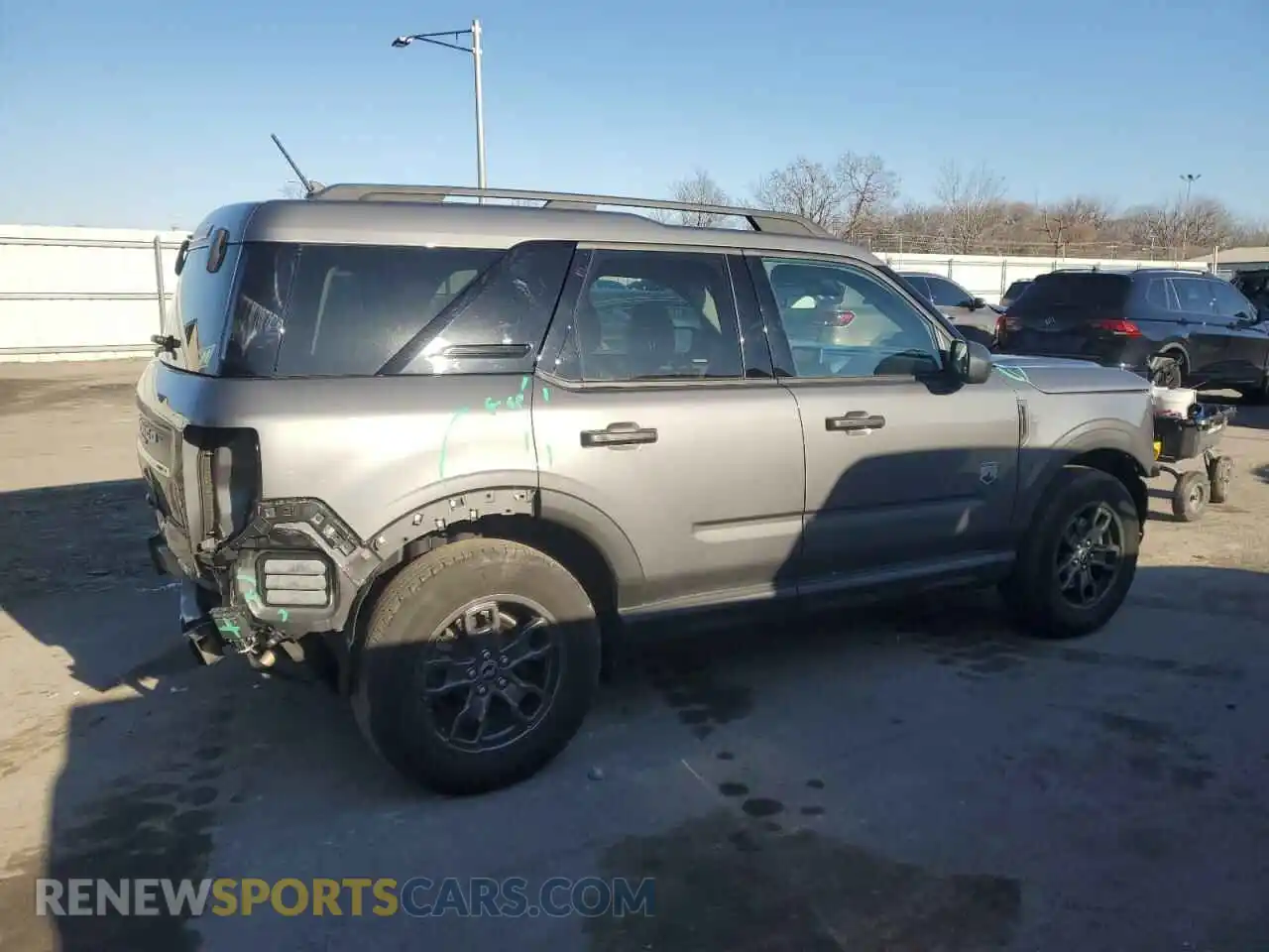 3 Photograph of a damaged car 3FMCR9B69MRB38940 FORD BRONCO 2021