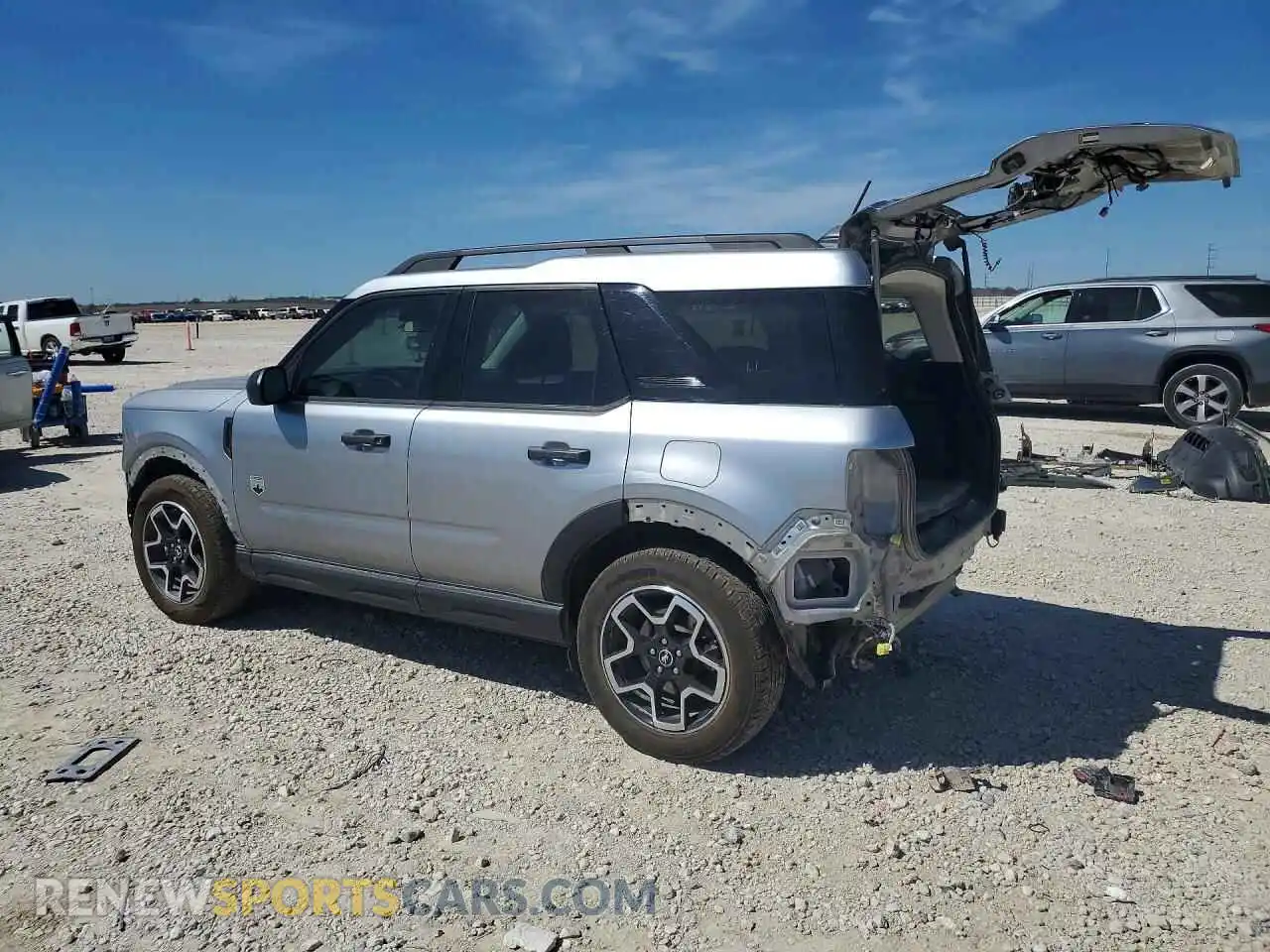 2 Photograph of a damaged car 3FMCR9B6XMRA10139 FORD BRONCO 2021