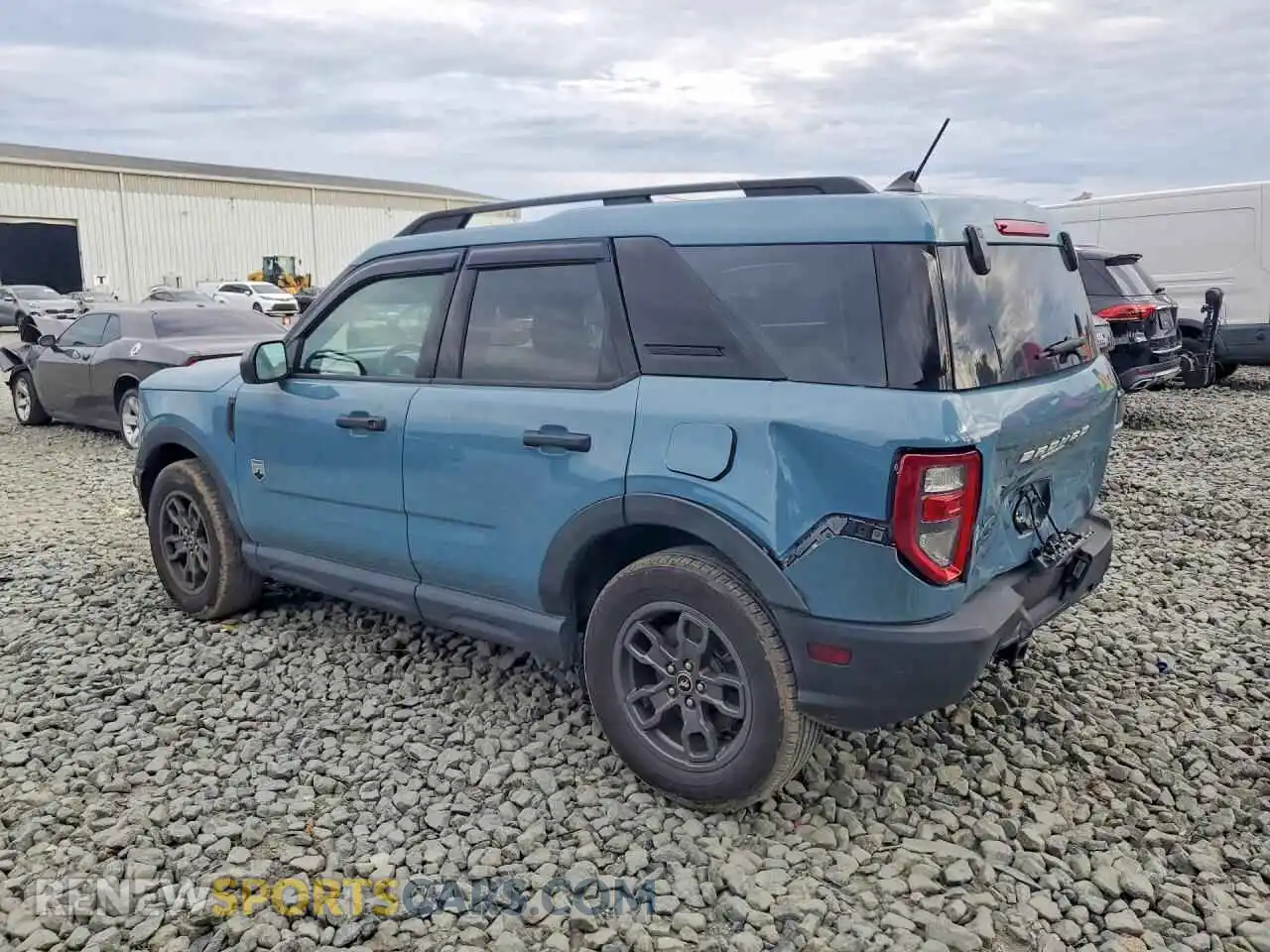2 Photograph of a damaged car 3FMCR9B6XMRA15941 FORD BRONCO 2021