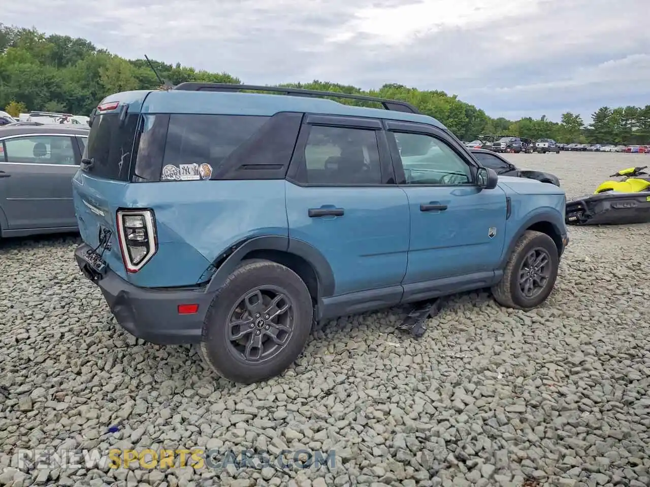 3 Photograph of a damaged car 3FMCR9B6XMRA15941 FORD BRONCO 2021