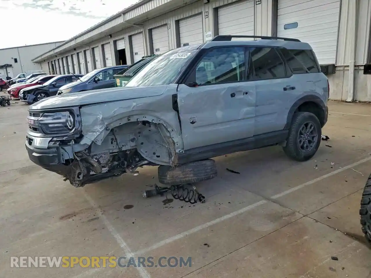 1 Photograph of a damaged car 3FMCR9B6XMRA43349 FORD BRONCO 2021