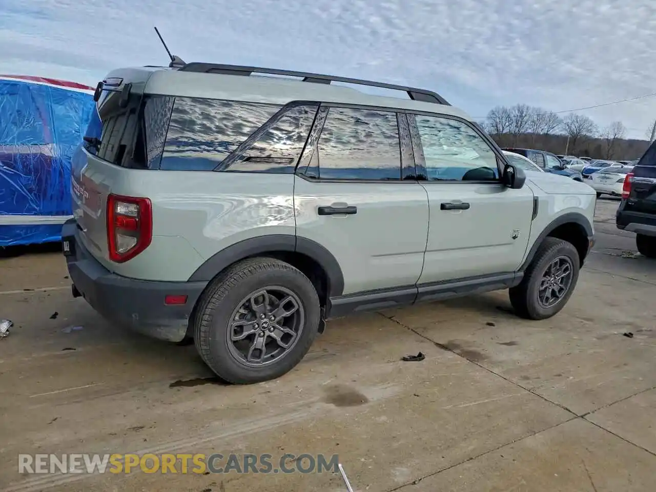 3 Photograph of a damaged car 3FMCR9B6XMRA43349 FORD BRONCO 2021