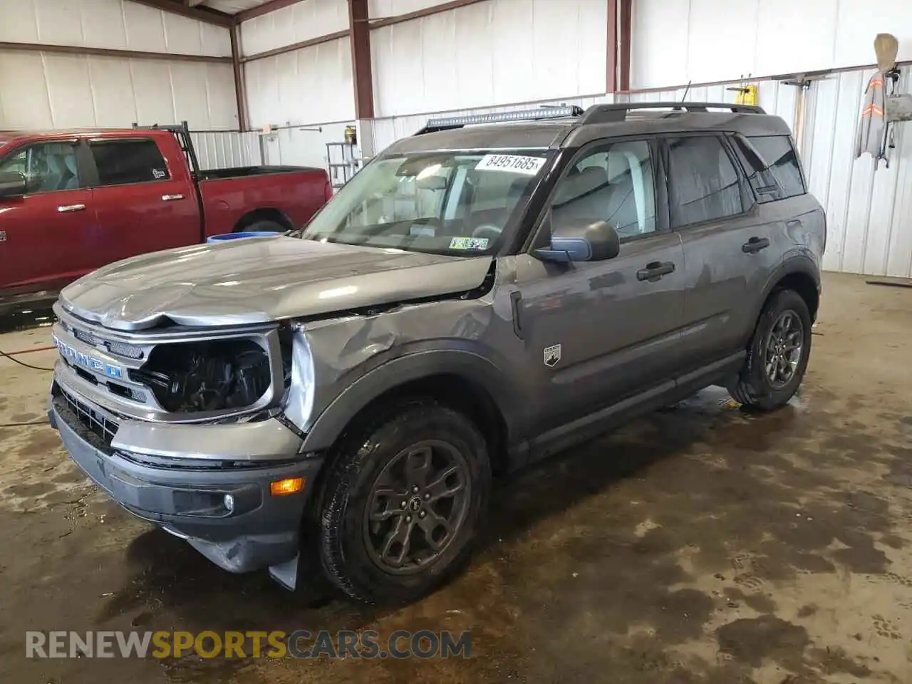 1 Photograph of a damaged car 3FMCR9B6XMRA48924 FORD BRONCO 2021