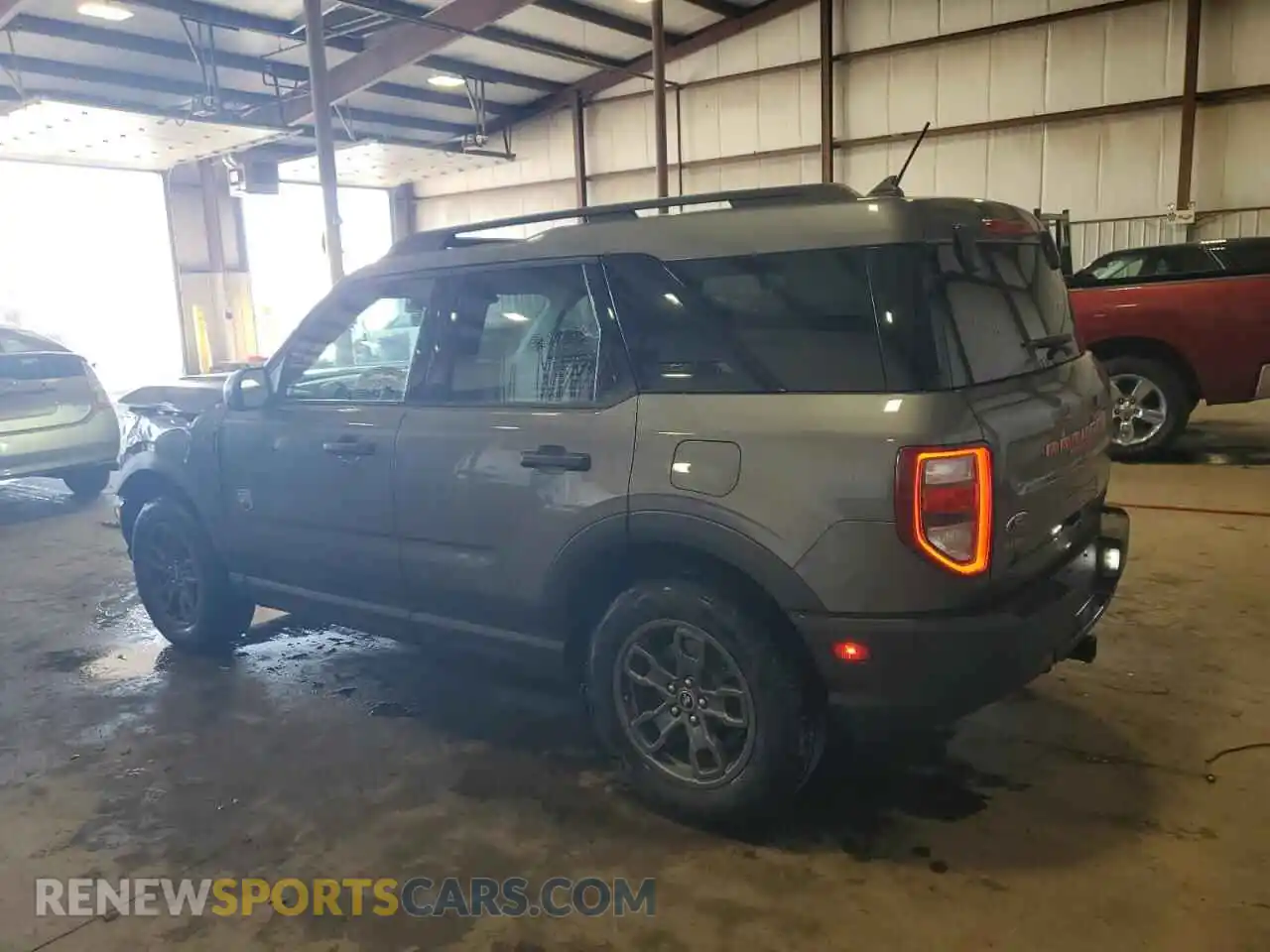 2 Photograph of a damaged car 3FMCR9B6XMRA48924 FORD BRONCO 2021