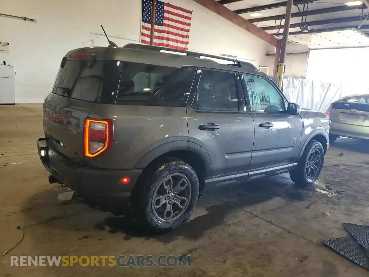 3 Photograph of a damaged car 3FMCR9B6XMRA48924 FORD BRONCO 2021