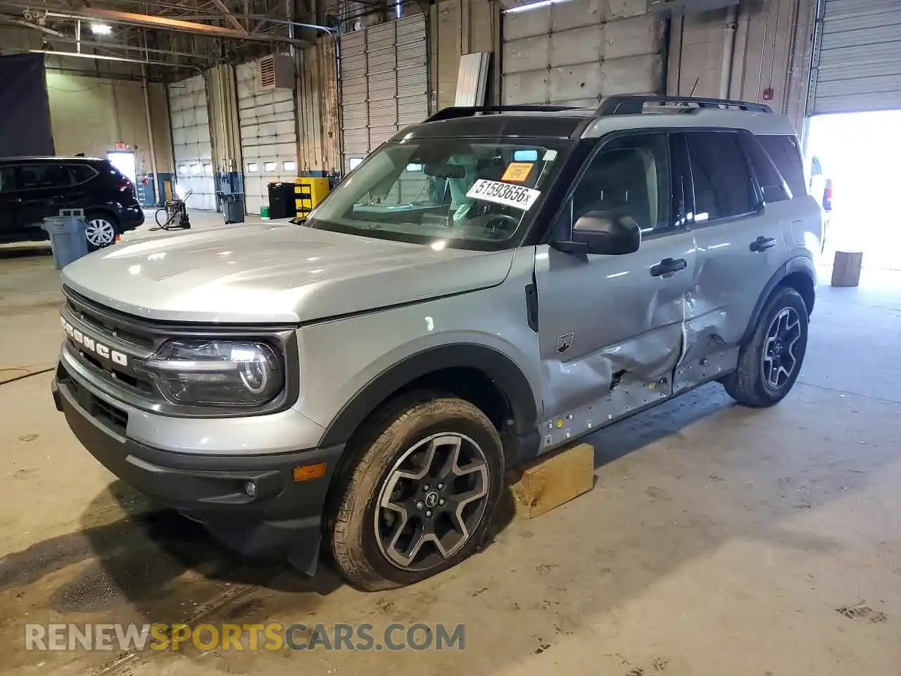 1 Photograph of a damaged car 3FMCR9B6XMRA53198 FORD BRONCO 2021