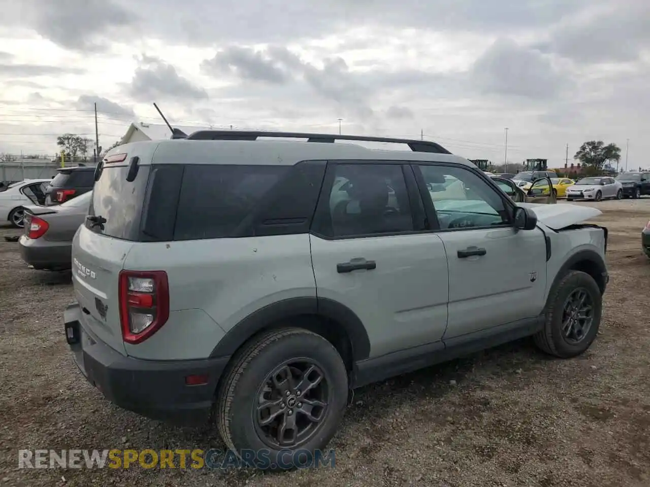 3 Photograph of a damaged car 3FMCR9B6XMRA60720 FORD BRONCO 2021