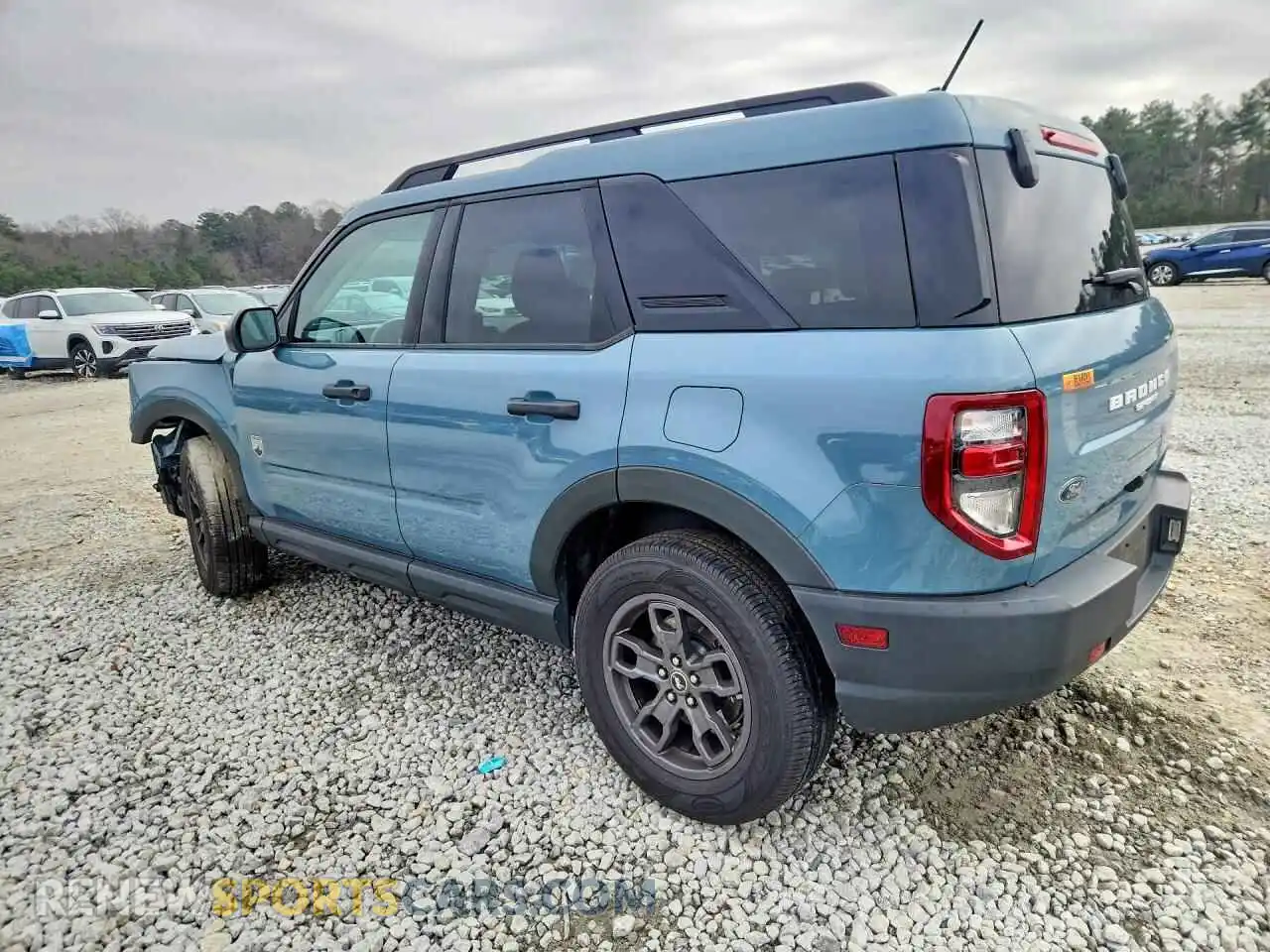 2 Photograph of a damaged car 3FMCR9B6XMRA75427 FORD BRONCO 2021