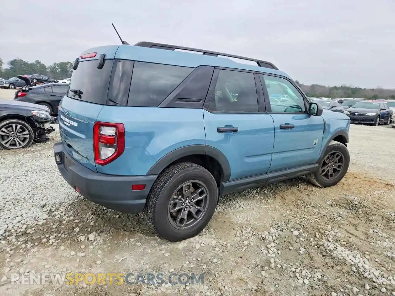 3 Photograph of a damaged car 3FMCR9B6XMRA75427 FORD BRONCO 2021