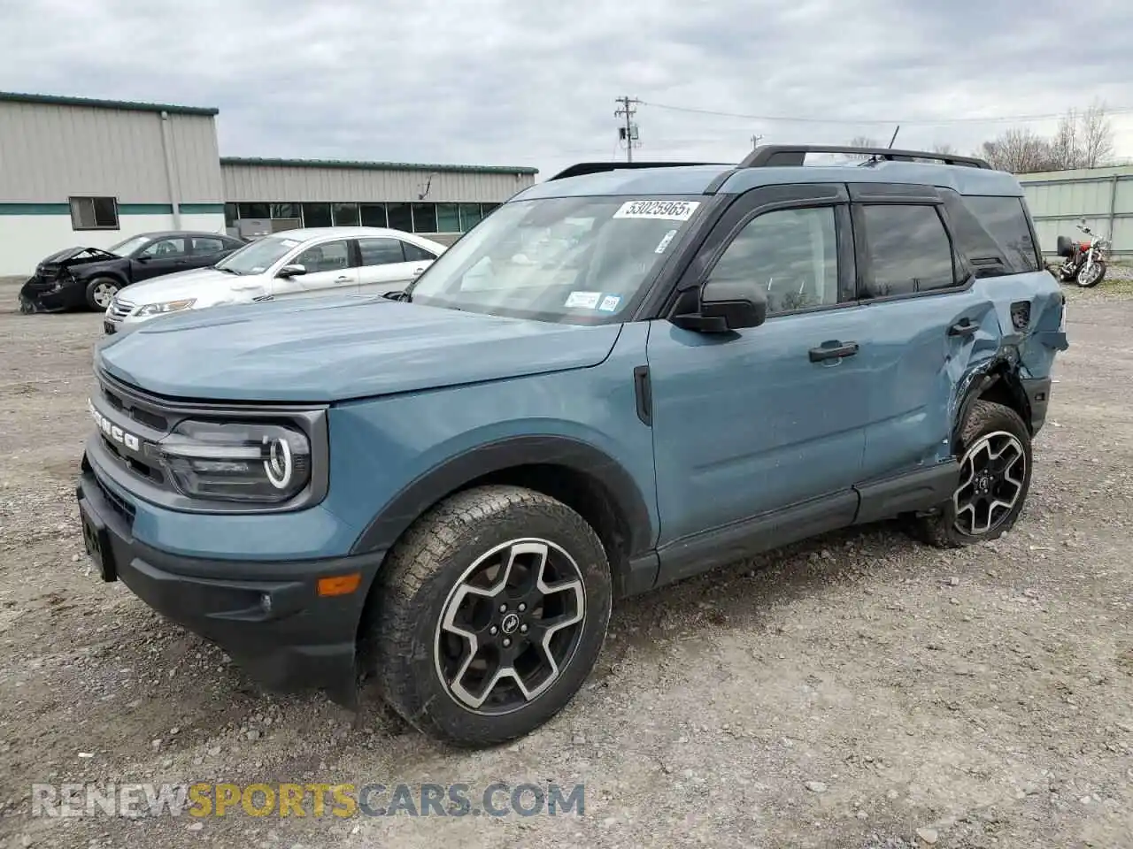 1 Photograph of a damaged car 3FMCR9B6XMRA88470 FORD BRONCO 2021
