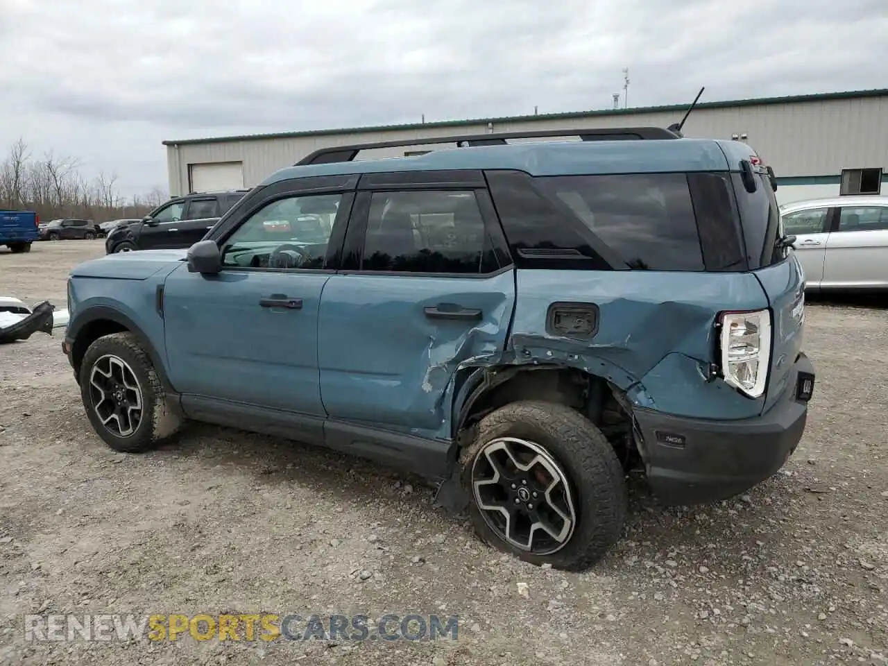 2 Photograph of a damaged car 3FMCR9B6XMRA88470 FORD BRONCO 2021