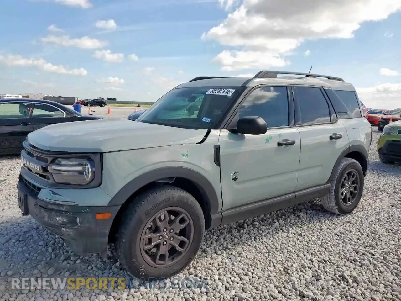 1 Photograph of a damaged car 3FMCR9B6XMRA89702 FORD BRONCO 2021