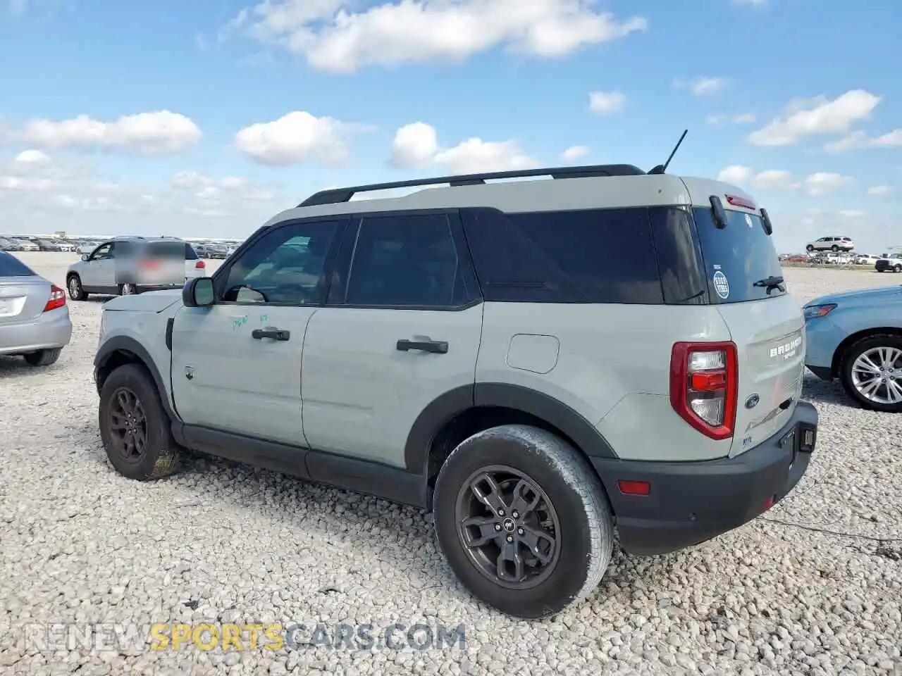 2 Photograph of a damaged car 3FMCR9B6XMRA89702 FORD BRONCO 2021