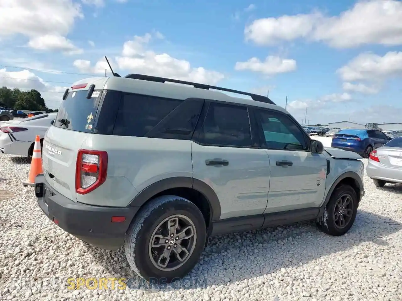 3 Photograph of a damaged car 3FMCR9B6XMRA89702 FORD BRONCO 2021