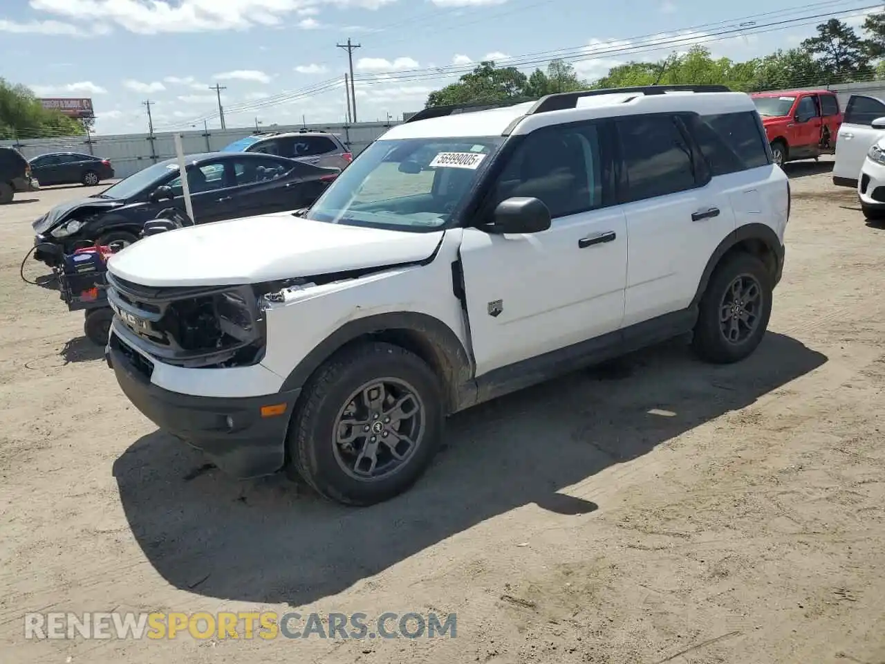 1 fotografías del automóvil dañado 3FMCR9B6XMRB18535 FORD BRONCO 2021