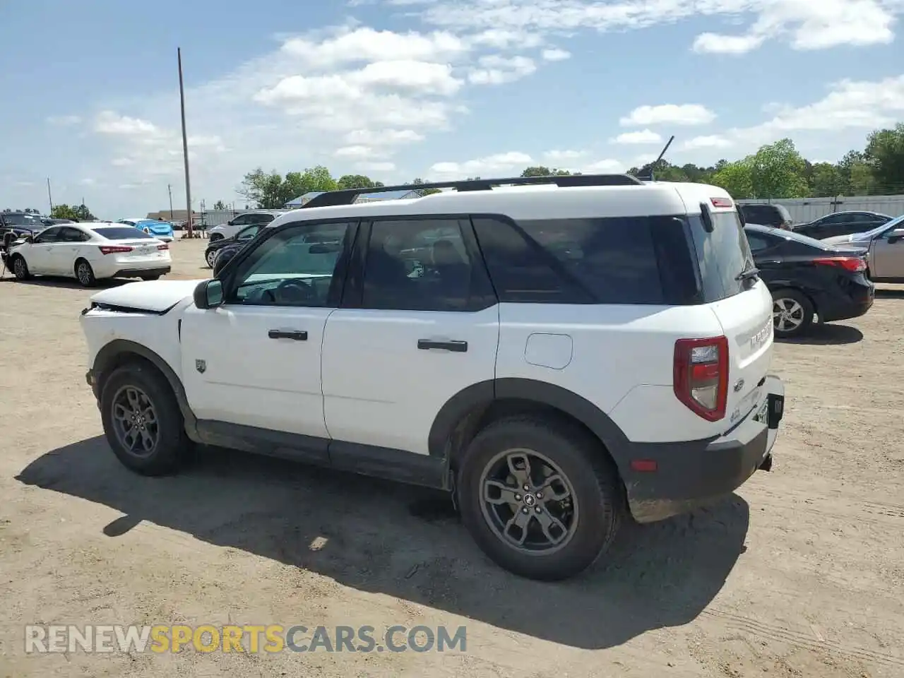2 fotografías del automóvil dañado 3FMCR9B6XMRB18535 FORD BRONCO 2021