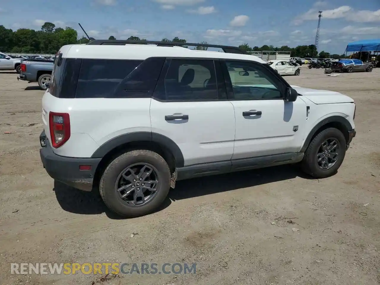 3 fotografías del automóvil dañado 3FMCR9B6XMRB18535 FORD BRONCO 2021